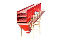 直線振動篩木框網架和金屬網架的區別